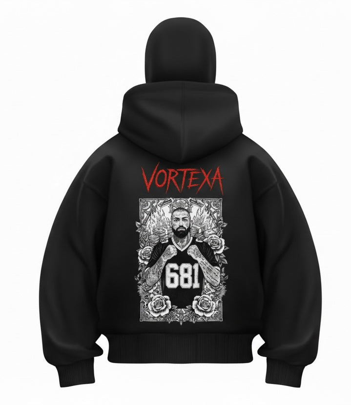 VORTEXA 681 Gothic Hoodie