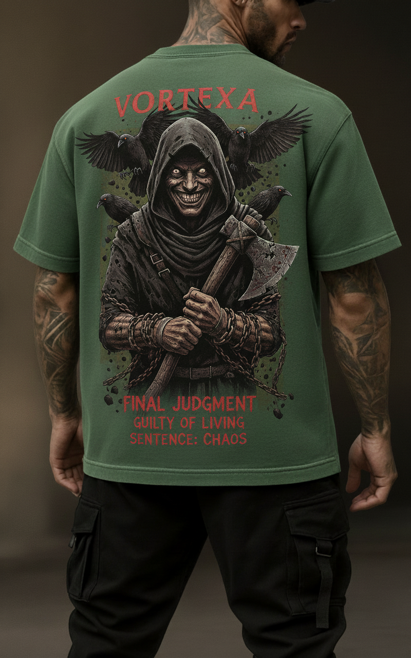 Final Judgment зелена тениска