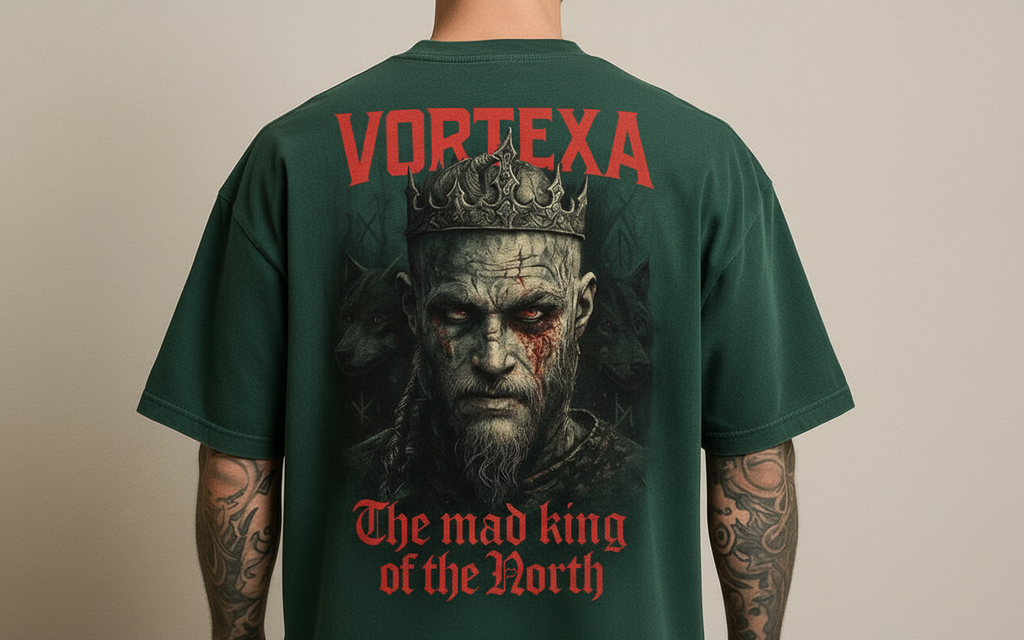 Зелена Vortexa тениска